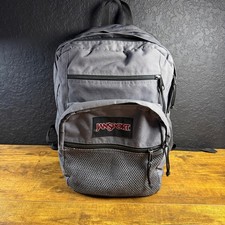 JanSport Big Student JS00TDN7 Grey Polyester Backpack Unisex OSFA
