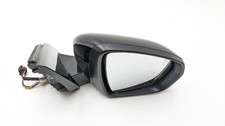 VAUXHALL GRANDLAND X WING MIRROR POWER FOLDING RIGHT DRIVER SIDE IN BLACK 2018