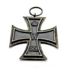 26721/ EK2 1914 Eisernes Kreuz 2.Klasse  Hersteller KAG  im Ring