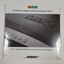 NEW Bose 321 In-Home Setup  Demonstration Series II DVD 2004 Home Entertainment