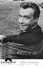 Peter Alexander+ - seltenes original Autogram...