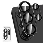 1/2PCS For Samsung S26Ultra/S26+/S26 Metal Tempered Glass Camera Lens Protector
