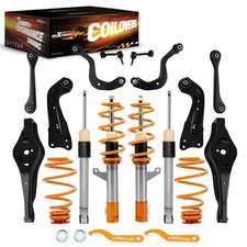 Coilovers + Rear Control ARM +DROP LINKS for VW Golf MK5 MK6 EOS 2003-2013