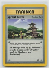 Sprout Tower 97/111 Neo Genesis Uncommon LP Pokemon TCG