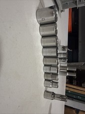 VINTAGE HUSKY 1/2 DRIVE 9 Piece Socket Set - ...