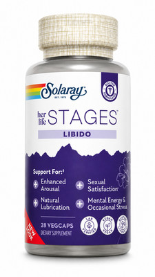 Solaray Her Life Stages Libido 28 VegCaps Vegan Gluten Free New Sealed Exp 2027