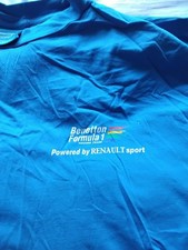 Vintage Benetton F1 Tee Shirt Large Official Teeshirt Free Uk Postage