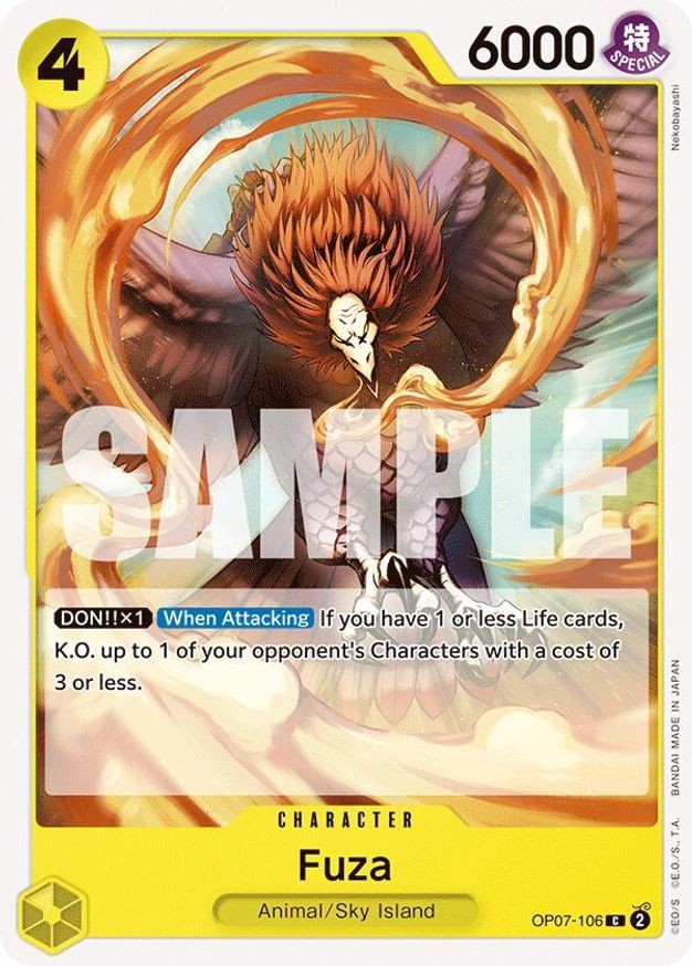 One Piece Fuza (OP07-106/201) OP07 500 Years in the Future NM