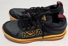 Hoka One One Zinal 2  1141491   man black/yellow  shoes sz 10  Brand New