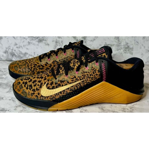 Tenis deportivos Nike Metcon 6 con estampado de leopardo AT3160 TALLA para mujer 13/hombre 11,5 - Imagen 2 de 8
