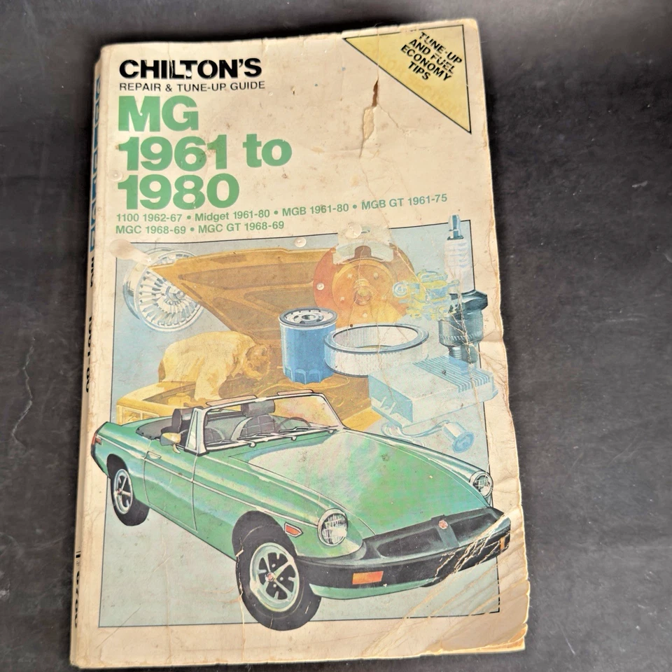 Guía de servicio Rapair manual Chilton’s guía de reparación y puesta a punto MG 1961 - 1980 Foto 3 de 4