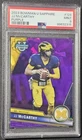 2023 Bowman U Sapphire JJ McCarthy Purple Refractor /10 - PSA 9 - #124