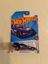 Hot Wheels Ford Mustang NHRA Funny Car Blue 1:64 Diecast HW Race Day 2014