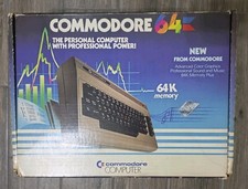 UNTESTED Vintage Commodore 64 w/ Cassette Player