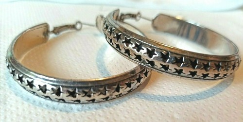 Boucles d'oreilles diamants anciennes