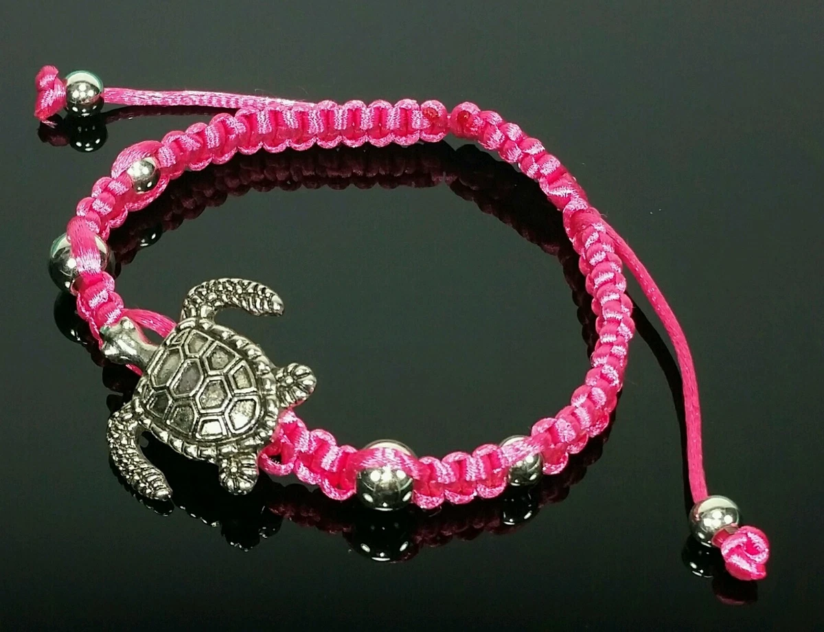Pink on sale turtle bracelet