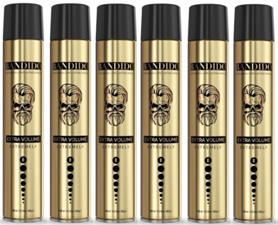 6x Bandido Haarspray Gold / Maximum Hold / Hair Spray  (6x400ml)