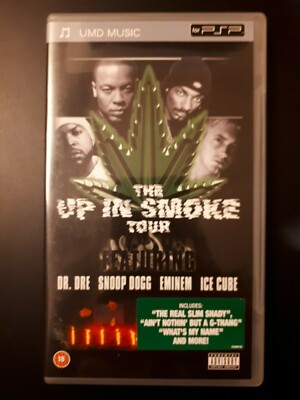 PSP UMD VIDEO The Up in Smoke Tour / OVP komplett / Eminem Dre Snoop Ice Cube