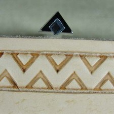 Japan Select - #O150 Geometric Border Stamp (Leather Stamping Tool)