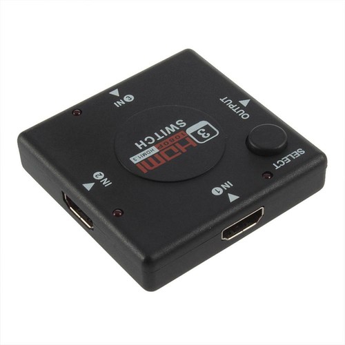 3 Port HDMI Splitter 1080P Multi Switch Switcher Hub Box LCD HDTV PS4 XBOX PS3 - Picture 3 of 10