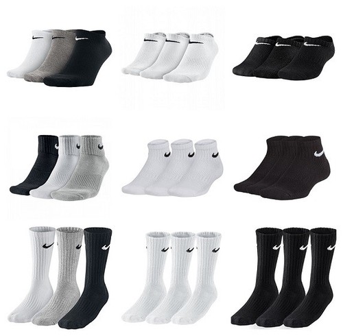 black nike socks junior
