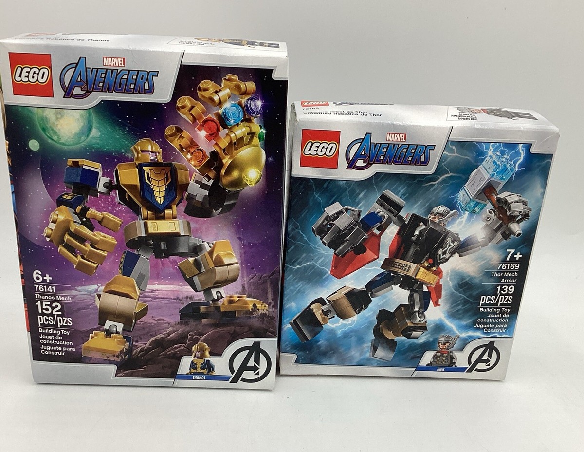 Lego Marvel Thanos Mech Armor LEGO Marvel Avengers 76141 Thanos