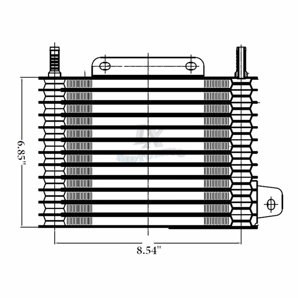 Transmission Oil Cooler for Ford 2000-2011 Ranger 5L5Z7A095A Mercury Mazda B2500 - Image 3 of 4