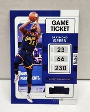 DRAYMOND GREEN 2021-22 Contenders Game Ticket BLUE ~ #'d /49 ~ WARRIORS