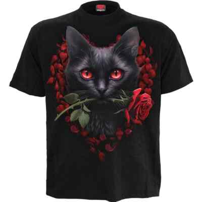 Spiral Direct Cat's Love T-Shirt M/L/XL Gothic Neu