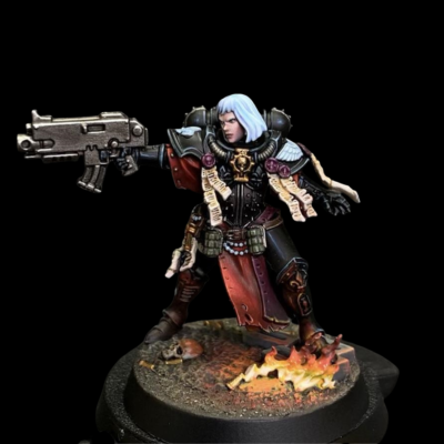 Sister Tariana Palos Adepta Sororitas Warhammer 40K Painted Games