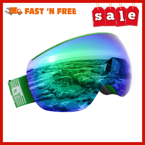 Ski Goggle Glasses Snowboard Spherical Men Women Interchangeable Len UV Predect Ski Goggle Glasses Snowboard Spherical Men Women Interchangeable Len UV Predect