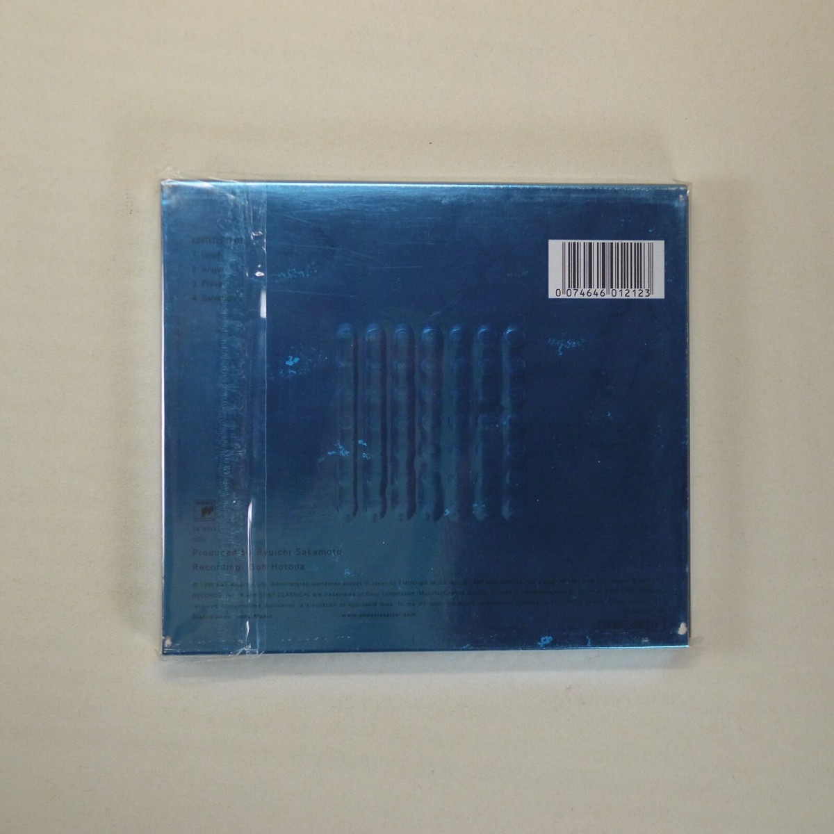 坂本龍一(Ryuichi Sakamoto) - Discord [Slip Cover, Jewel Case