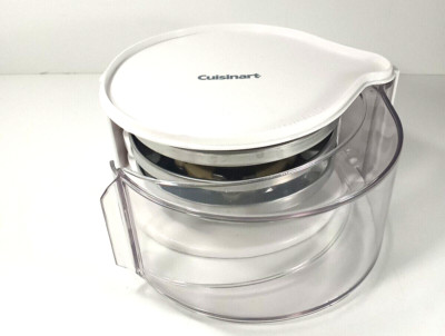 Cuisinart DLC-DH/DLC-DHC Disc Holder PLUS 3 Discs Blades 844TX, 836TX, 837TX EUC