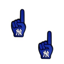 MLB New York Yankees Baseball Team For Crocs Shoe Charms Jibbitz - 2 Pieces