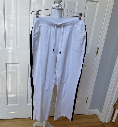 Bay Sweatpants White Pants Petite Large 