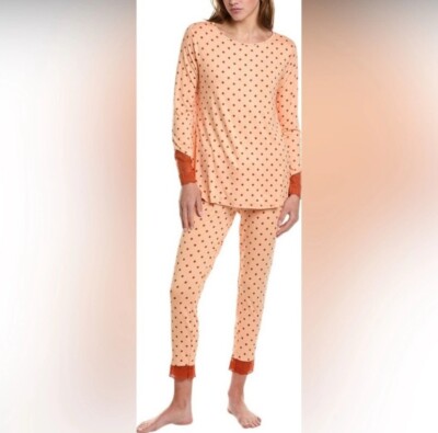 NWT Hale Bob 2 Piece Pajama Set Sleep ware - Soft Fabric - Women s Med.