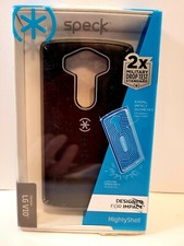 Funda Speck Mightyshell LG V10 negra gris pizarra para teléfono celular fuerte