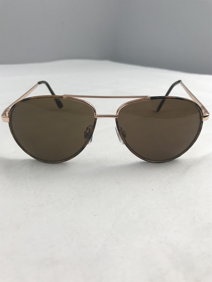 Elle Womens Sunglasses Aviators Gold Leopard Print Animal  display picture 2