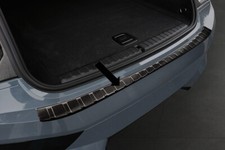 Ladekantenschutz Edelstahl schwarz graphit für BMW iX SUV Typ I20 ab Bj 07.2021-