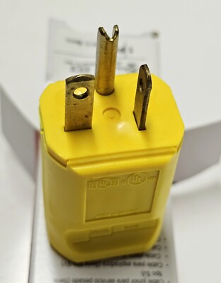 20A 125V NEMA 5-20P Industrial Straight Blade Plug Legrand PS5364-Y Lot of 9