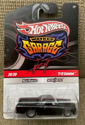 HOT WHEELS WAYNE'S GARAGE '71 EL CAMINO 28/39 R3772 *NEW* | eBay