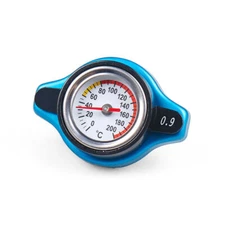 For 0.9 Bar Small Head Water Temp Meter Racing Thermostatic Gauge Radiator Cap