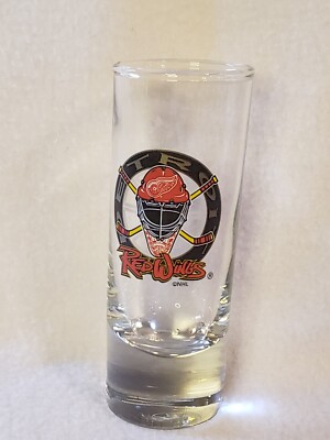 Vintage Shot Glass Detroit Red Wings Hockey Officially Licensed