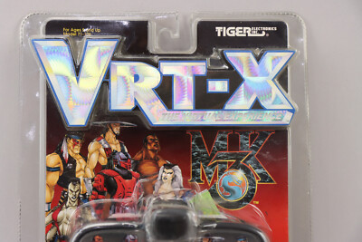 1990 Tiger Electronics VRT-X Mortal Kombat 3 Holographic LCD Game