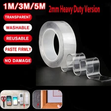 2mm Nano Magic Tape Anti-slip Fixed Adhesive Tape Double-Sided Washable 