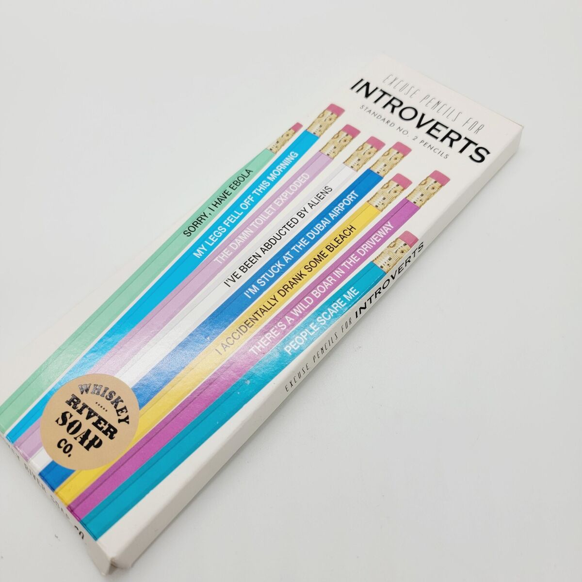 Excuse Pencils for Introverts Original | Funny Pencils Excuse Pencils for Introverts Original | Funny Pencils