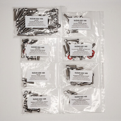 Kit Bulloni Motore In Pollici Teste A Brugola In Acciaio Inox 17 - Foto 4