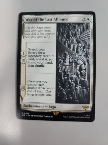 MTG War of the Last Alliance LotR Tales of Middle-earth 0036 Regular Rare  - Picture 1 of 1