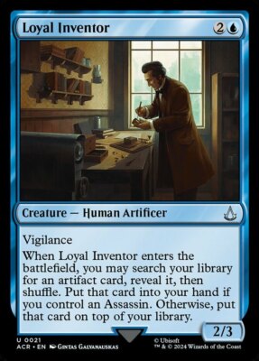 Loyal Inventor - Foil x1 - Universes Beyond: Assassin's Creed (ACR) - NM-Mint, E