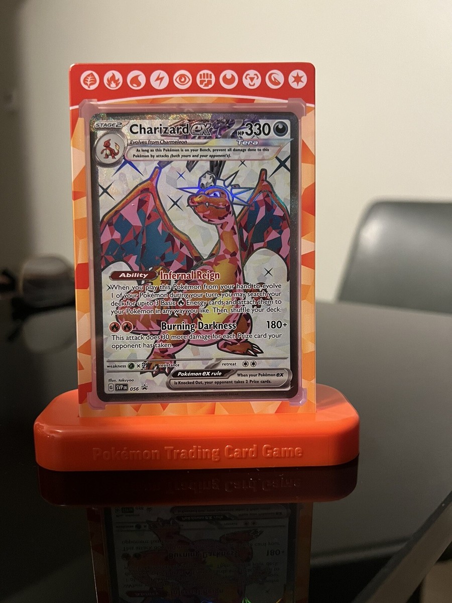 Pokémon TCG Charizard ex Svp Black Star Holo Promo SVP056 NM | eBay